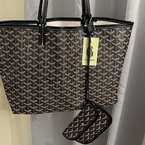 Black and Brown Tote